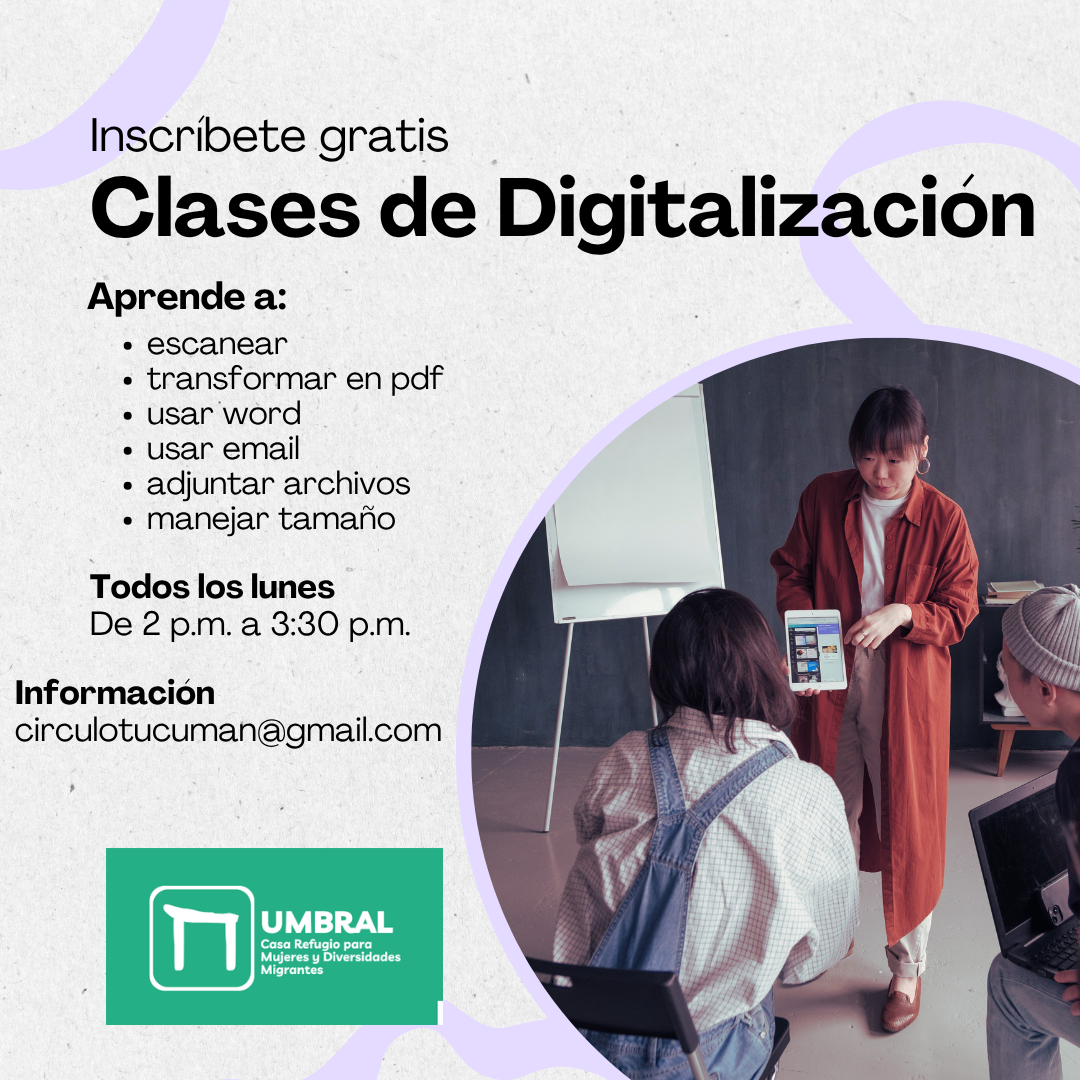 Clases de digitalización